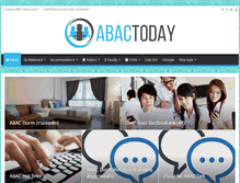 Tablet Screenshot of abactoday.com